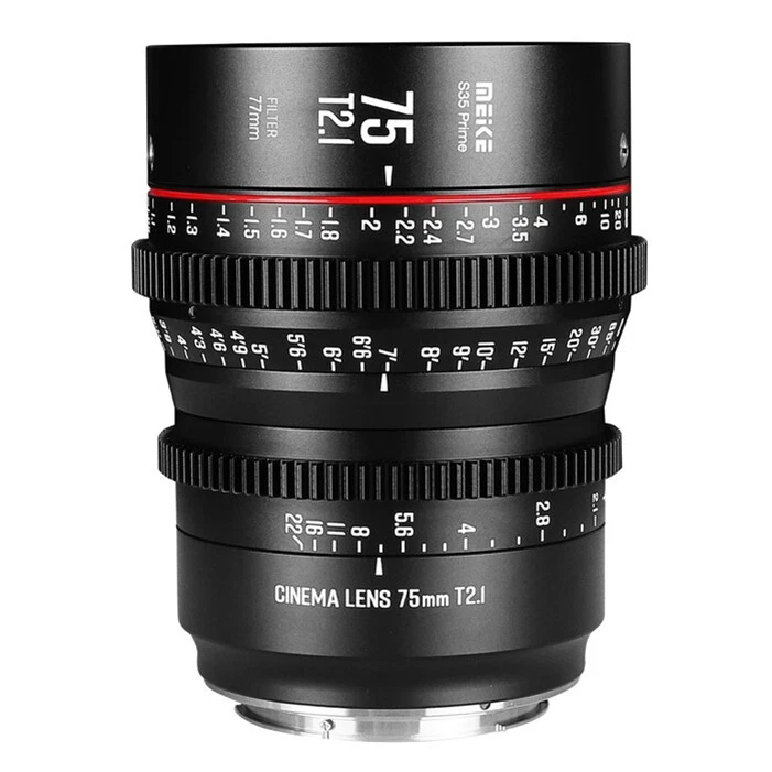 MEIKE S35 Prime 75mm T2.1 Cinema Film Lens