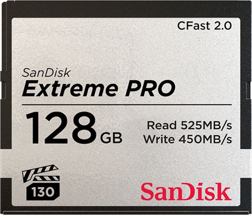 SanDisk 128GB Extreme PRO CFast 2.0