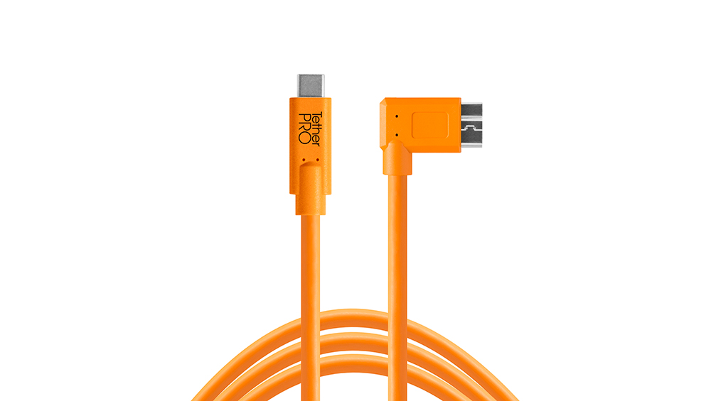 Tether Tools TetherPro USB-C to 3.0 Micro-B Right Angle Cable